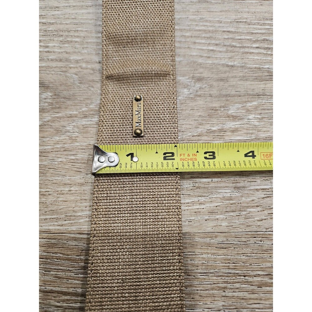 Max Mara Brown Women's Belt Size Small Made In Italy - Picture 4 of 8